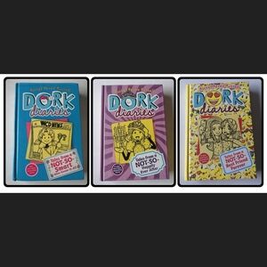 Dork Diaries Book Set - Books 5,8,14 (Lot#2)